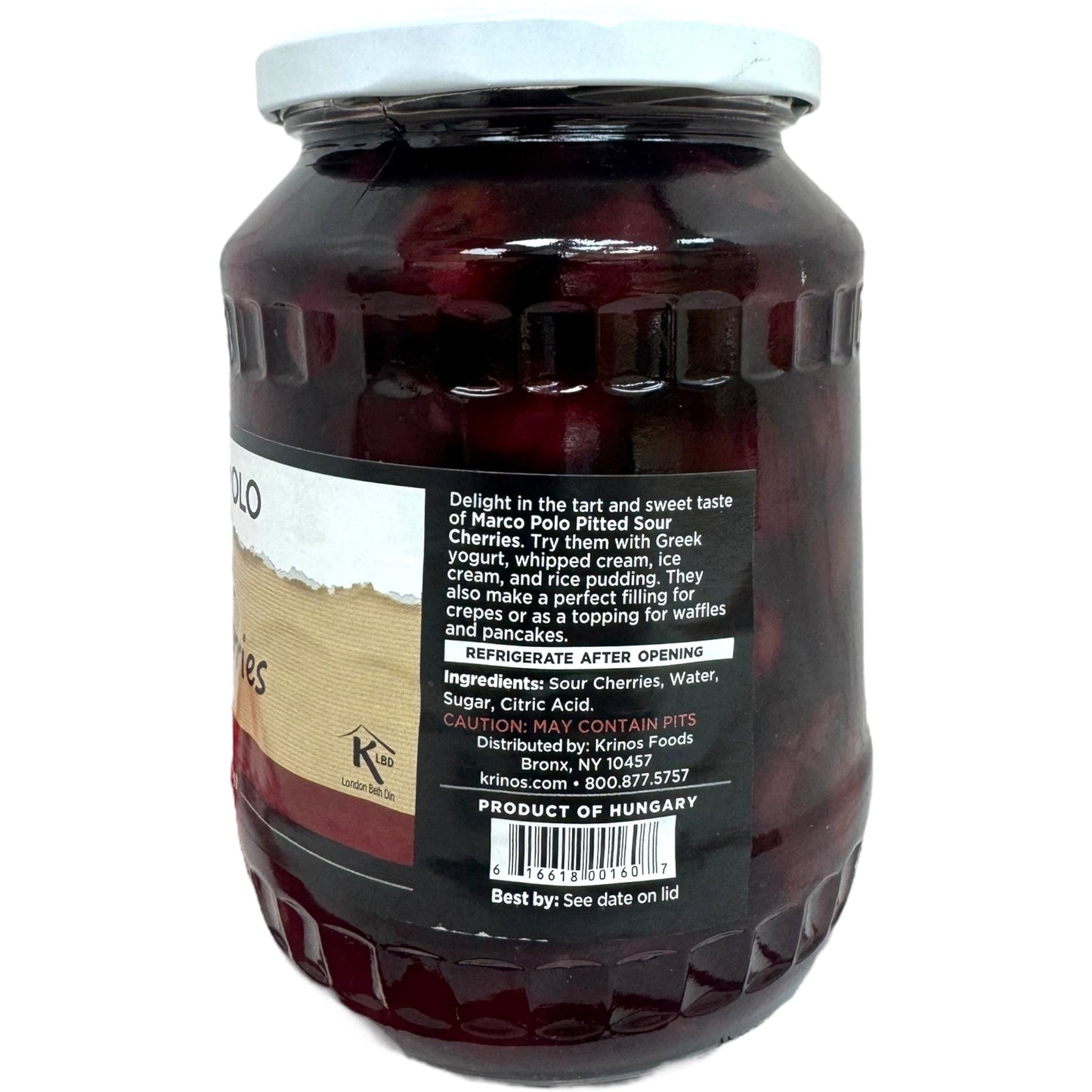 Organic Sour Cherries - 100% Natural, Premium Quality Fruit from Marcopolo