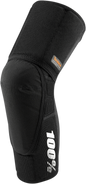 100% Teratec Plus Knee Guards - Black - Small 70005-00001