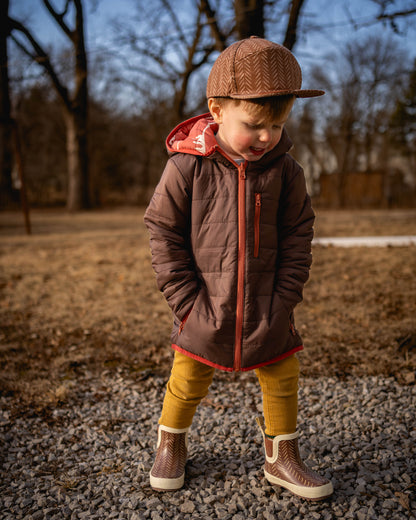 Hills Lightweight Reversible Puffy Jacket - Kids Mountain Adventure Gear