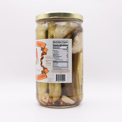 Sweet & Spicy Pickle Spears
