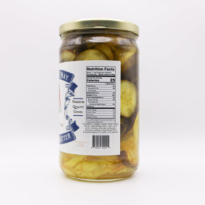 Sweet Bread & Butter Pickle Slices