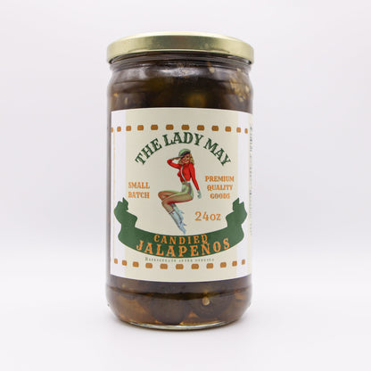 Sweet Heat Candied Jalapeños