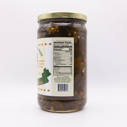 Sweet Heat Candied Jalapeños