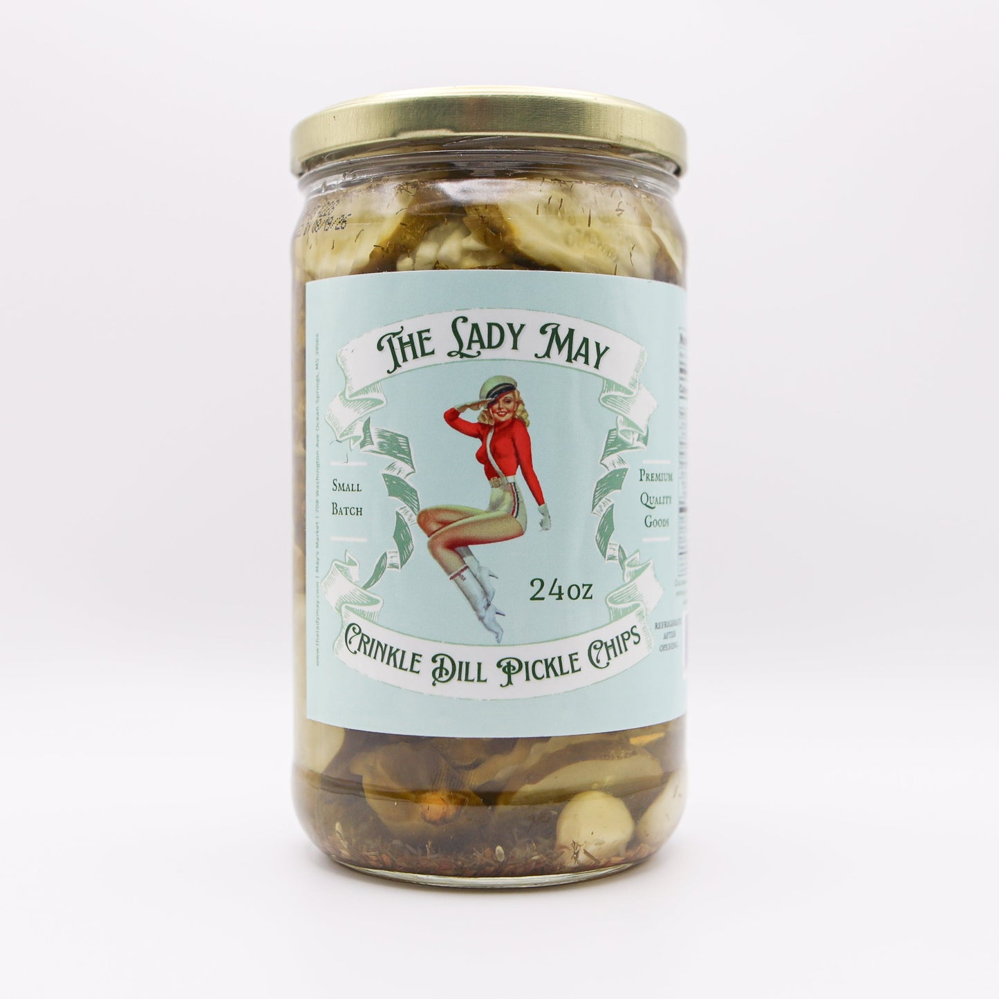 Crinkle Dill Pickle Chips