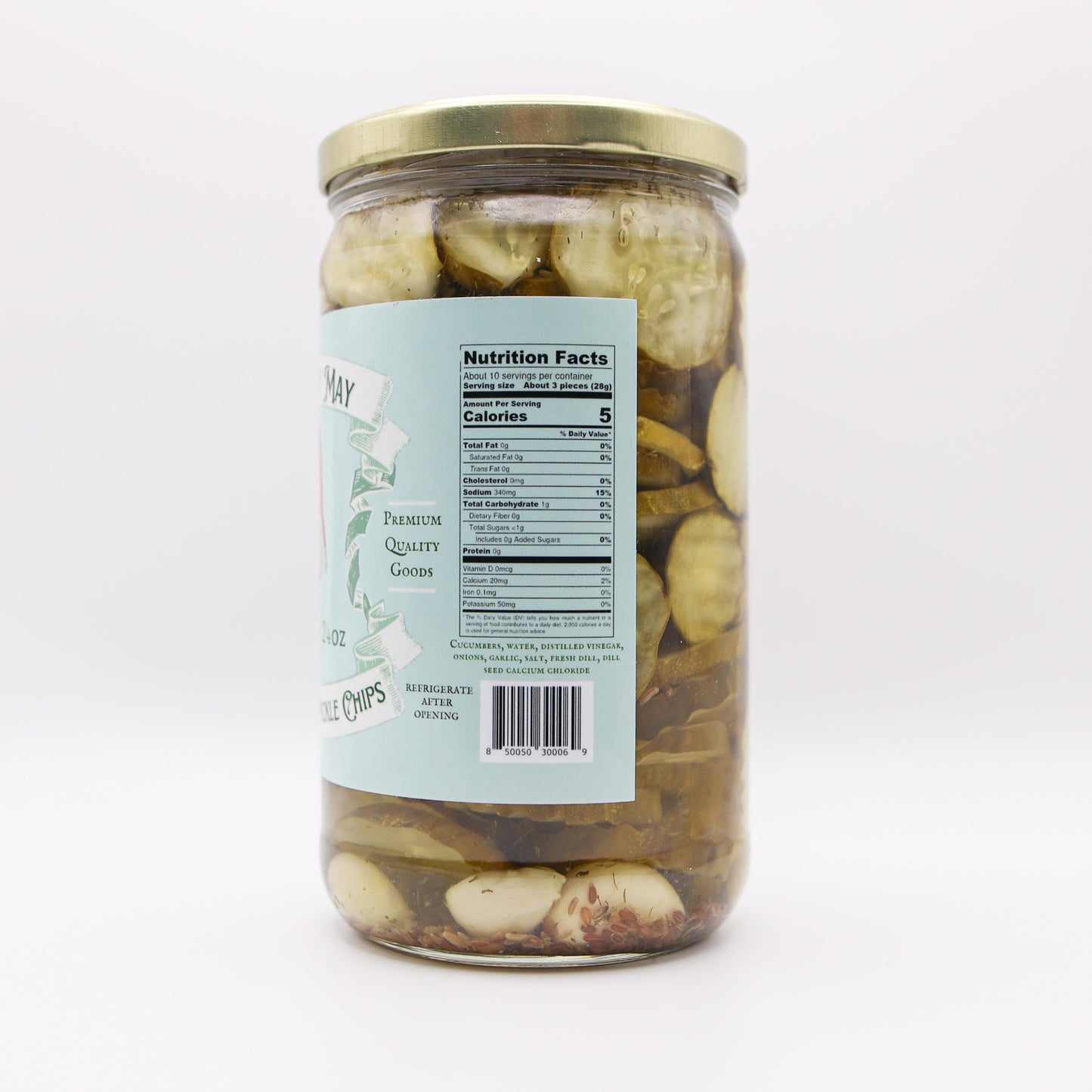 Crinkle Dill Pickle Chips