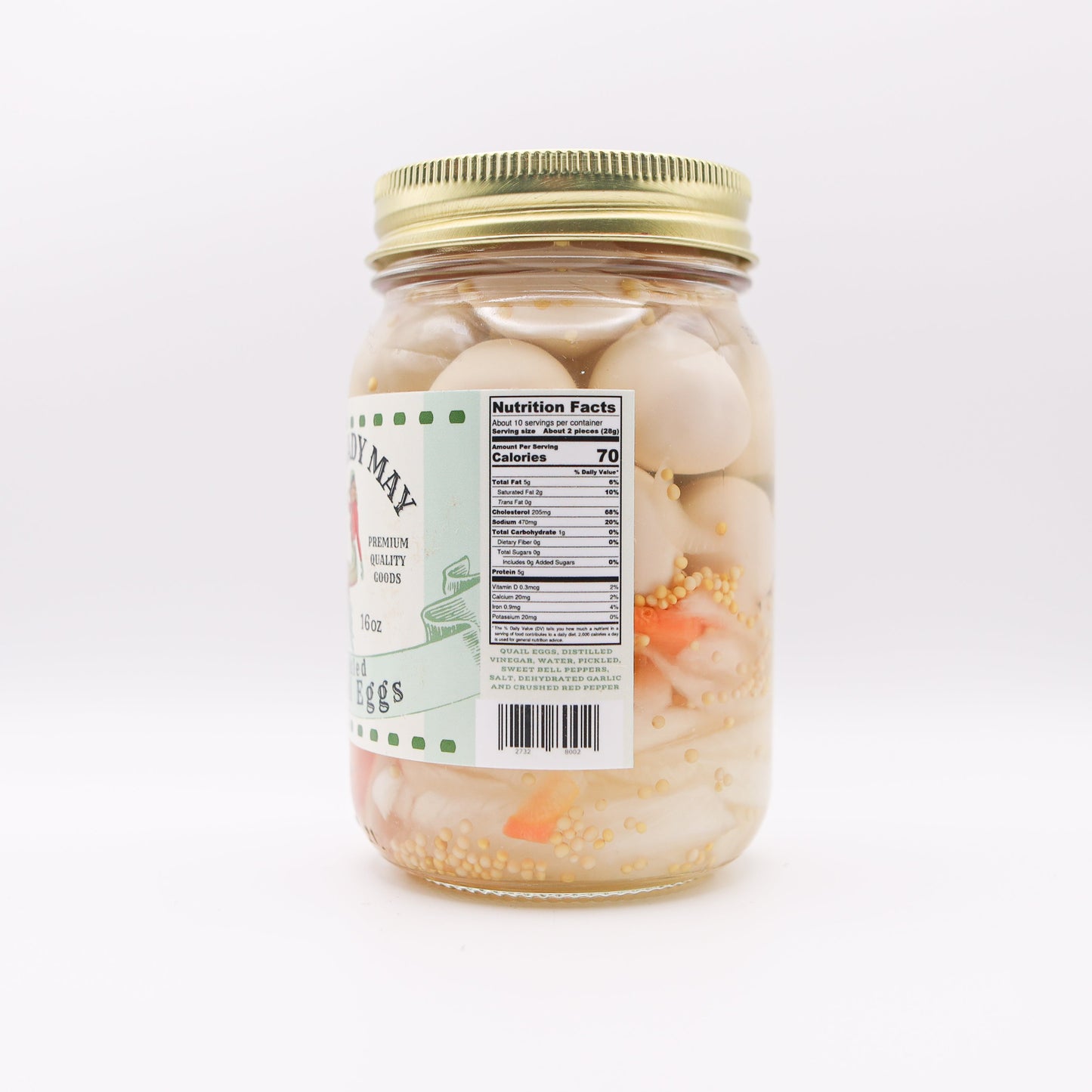 Mild Pickled Quail Eggs