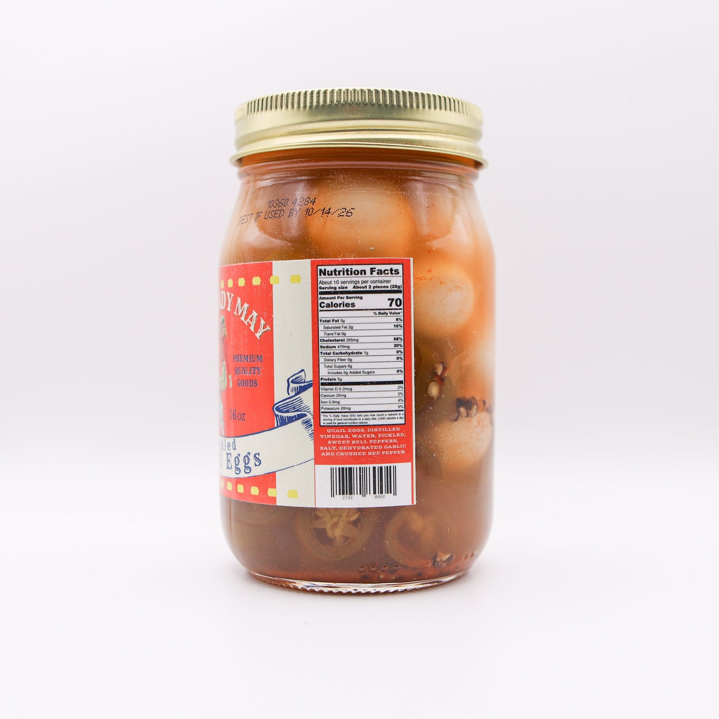 Spicy Pickled Quail Eggs