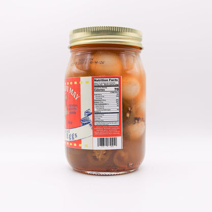 Spicy Pickled Quail Eggs