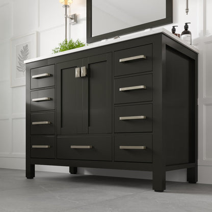Eviva Aberdeen Bath Vanity with Counter Top and Undermount Porcelain Sink (24"-96")