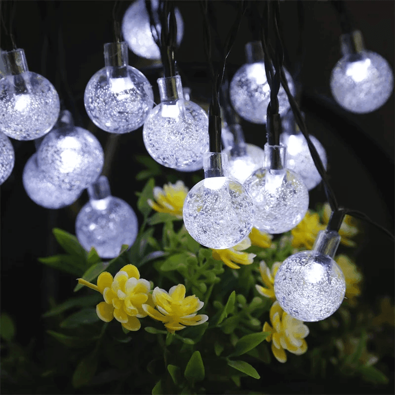 Solar Bubble Balls Lamp String Lights