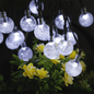 Solar Bubble Balls Lamp String Lights