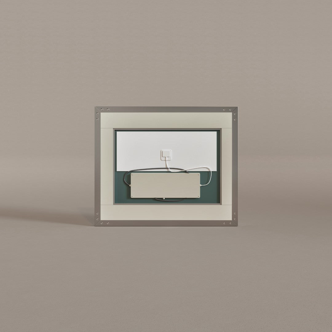 Eviva Illuminate LED Bathroom Mirror – Chrome Aluminum Frame (EVMR550 Series)