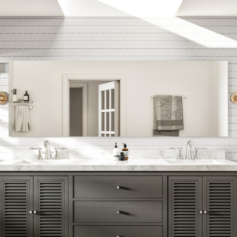 Eviva Sleek Frameless Mirror