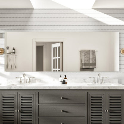 Eviva Sleek Frameless Mirror