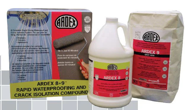Ardex 8+9 Rapid Waterproofing and Crack Isolation Compound