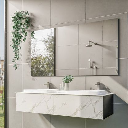 Eviva Sleek Frameless Mirror