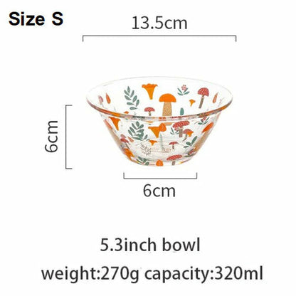 Mushroom Glass Bowl | Gift Shop & Gift Wrapping | Kitchen + Metal
