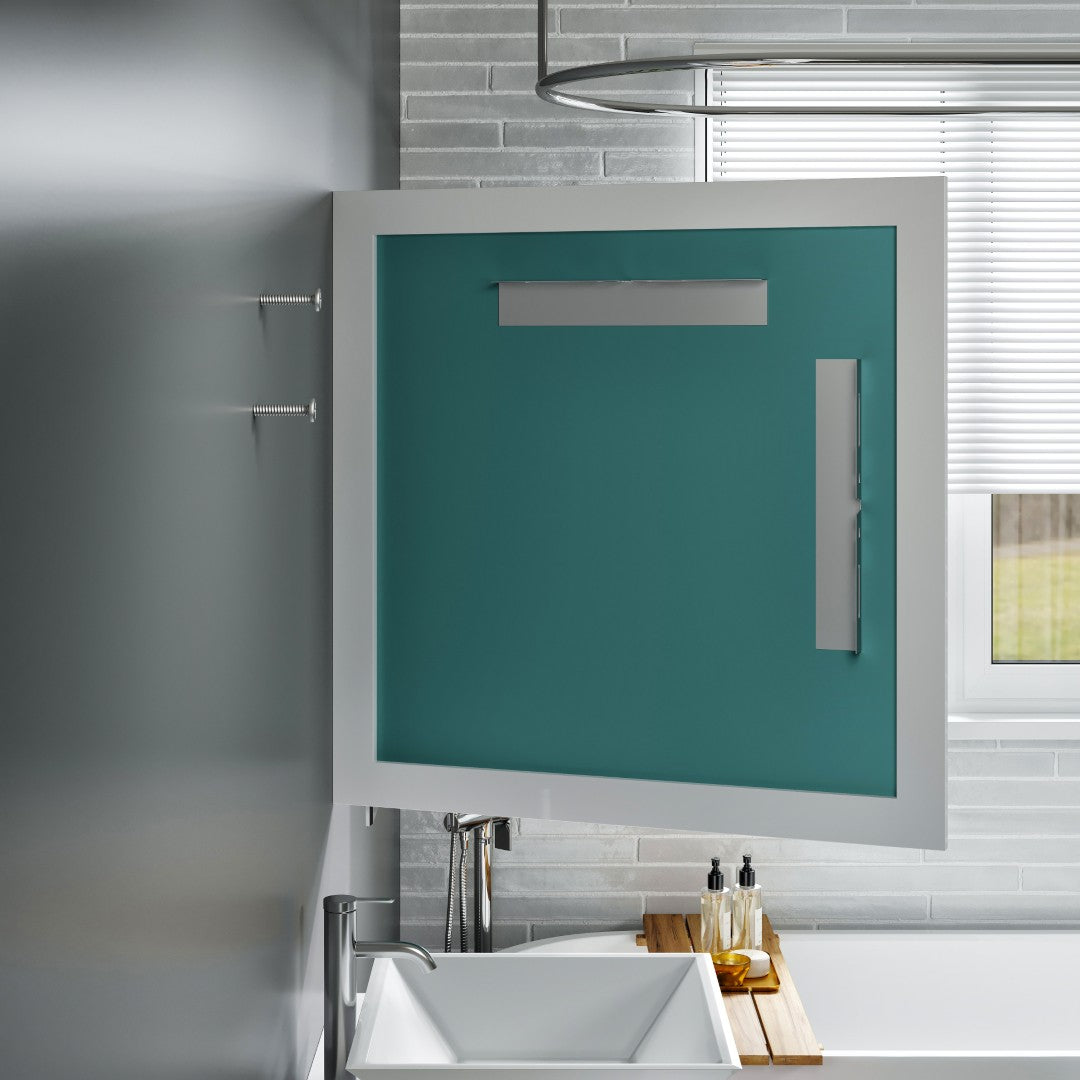 Eviva Sun Wooden Framed Mirror