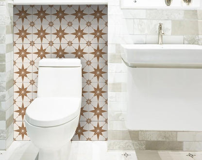 Decorative Tile stickers set of 24 Peel & Stick