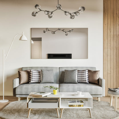 Eviva Sleek Frameless Mirror