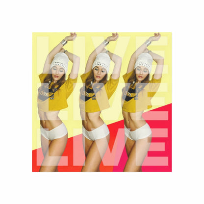 2882HomeDecor™ LIVE LIVE LIVE Square Magnet