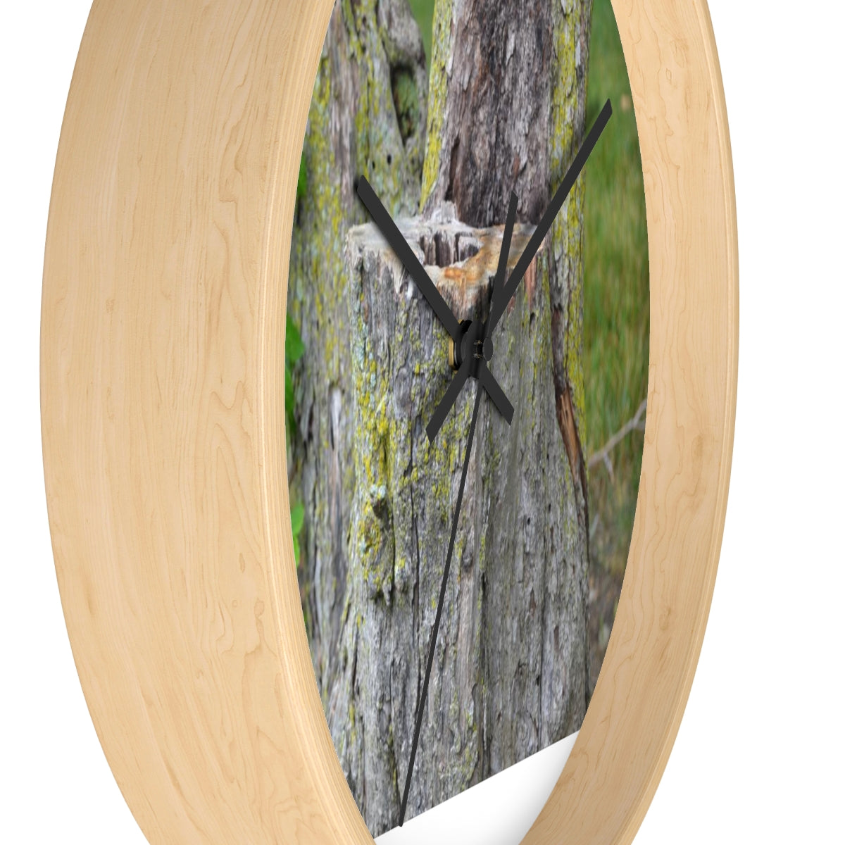 Tree Stump Wall clock