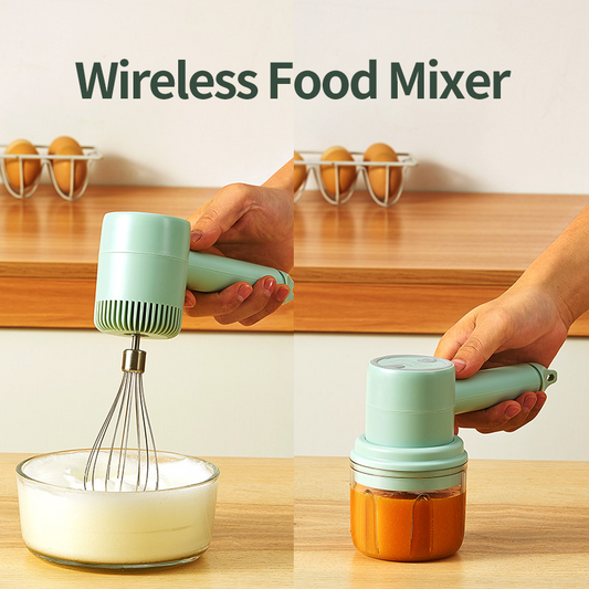 New Rechargeable Wireless Egg Beater Electric Home | Kitchen Accessories | Kitchen + Metal
