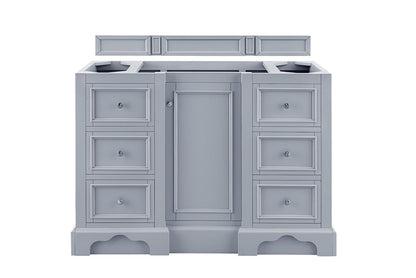 De Soto 48" Single Vanity Cabinet, Bright White
