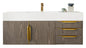 Columbia 48" Single Wall Mount Vanity Cabinet