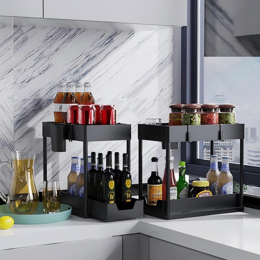 Multi-purpose Kitchen Sink Shelving | Home Organization | Kitchen + Metal