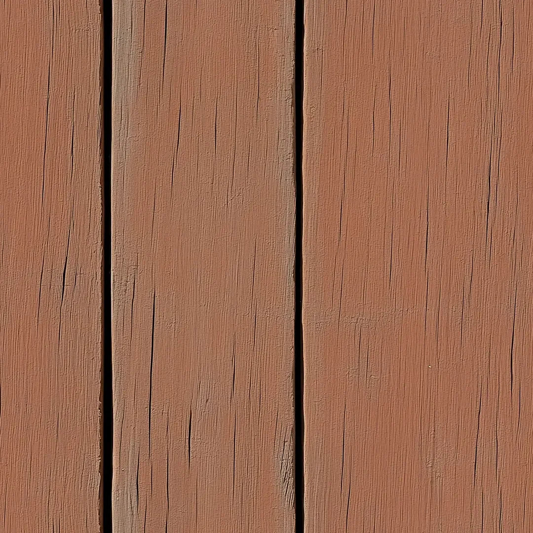 Rustic Terracotta Timber Wall