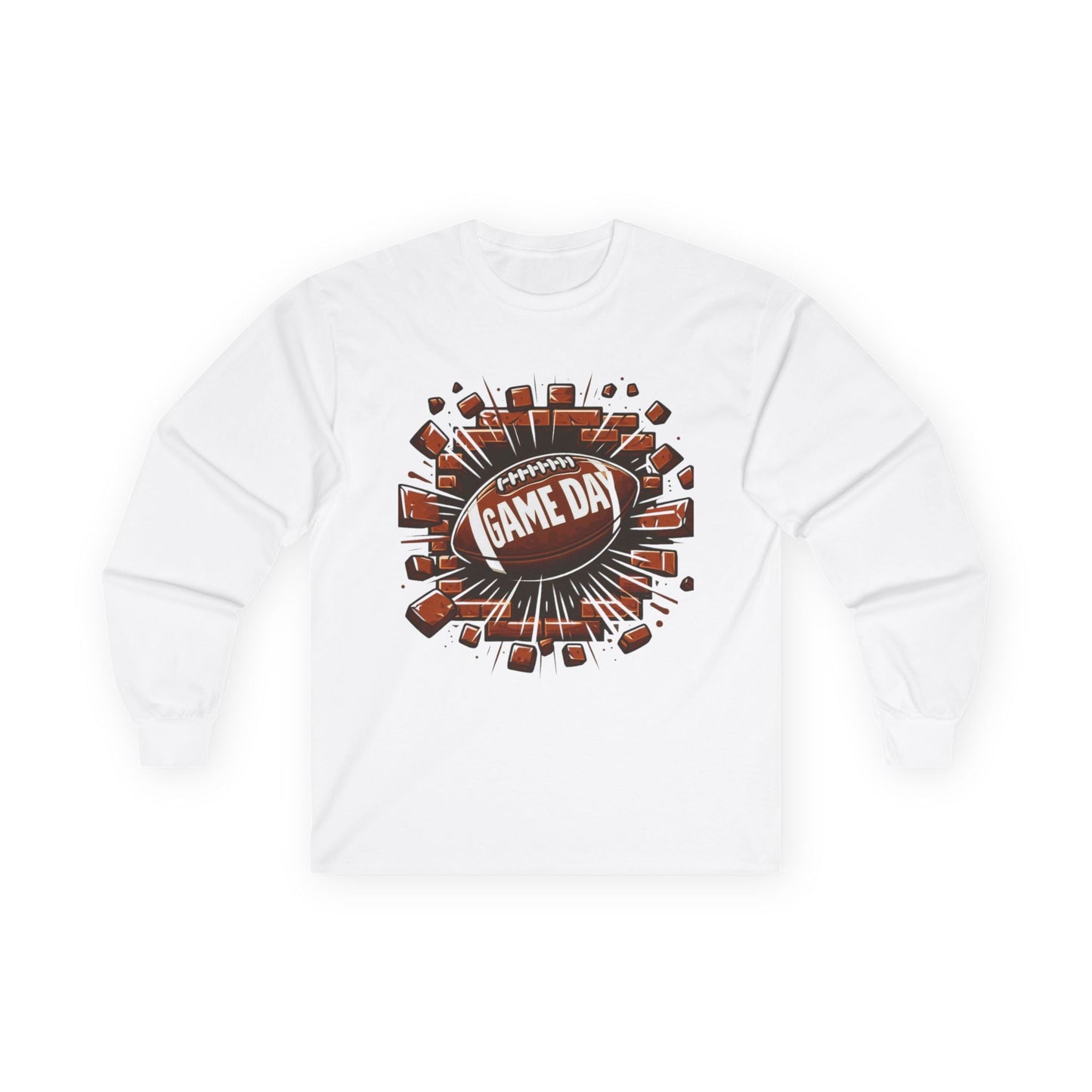 Game Day Adult Cotton Long Sleeve Tee