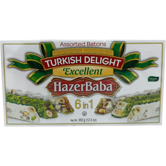 Hazerbaba Traditional Turkish Sweets - Authentic 250g Delight with Unique Flavors