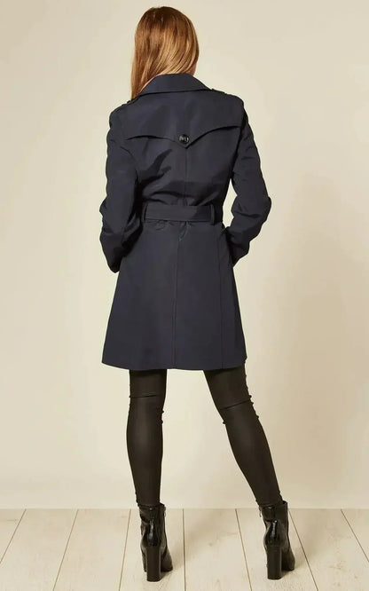 Spring/Summer Military Double Breasted Trench Coat (9049-SP)