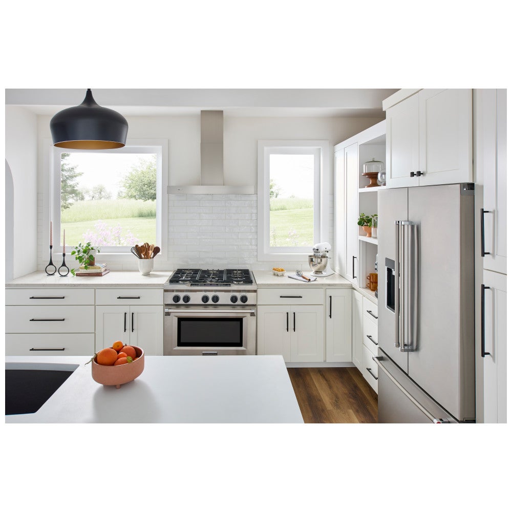 1-1/4" Overall Length Satin Nickel Whitlock Cabinet Knob