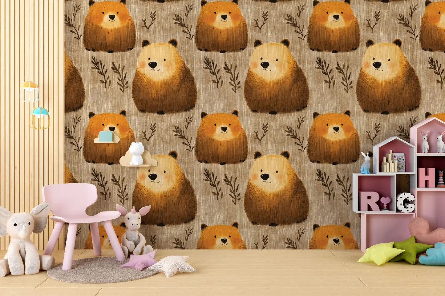 Friendly Forest Bear Hugs