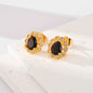 Fashion Multi-Color Zircon Earrings for Women - Stylish Accessories