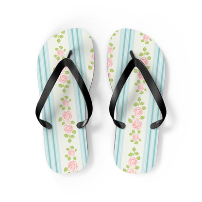 Customizable: Floral Flip Flops | Stylish Summer Sandals | Beach Footwear | Vacation Essentials | Poolside Comfort | Garden Party Sandals