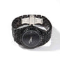 Men's Hip Hop Watch - Quartz Casual Round Sports Timepiece