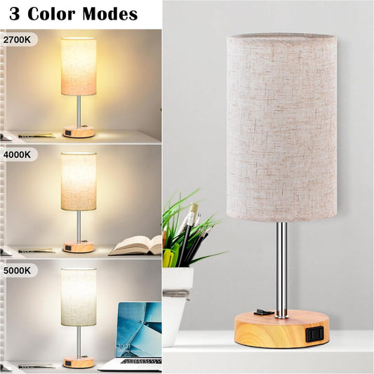 Table Lamp for Bedroom Set of 2, Bedside Small Lamps with 3 Way | Lighting | Kitchen + Metal