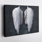 Banksy Angel Wings Canvas Wall Art Decor - Urban Street Art Poster