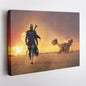 The Mandalorian Movie Poster Canvas Art - Star Wars Home Decor