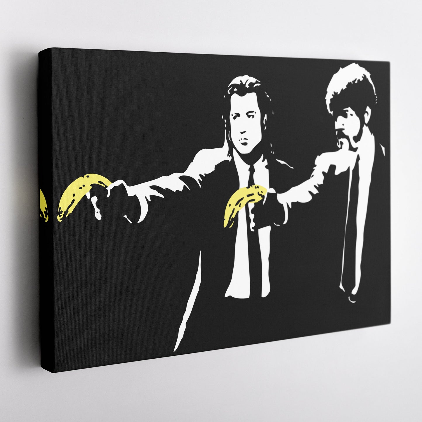 Pulp Fiction Banana Canvas – Funny Movie Wall Art