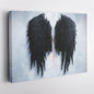 Banksy Angel Wings Canvas – Urban Street Art for Home Decor