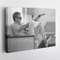 Steve McQueen's Revolver Canvas Art - Classic Movie Wall Decor Print