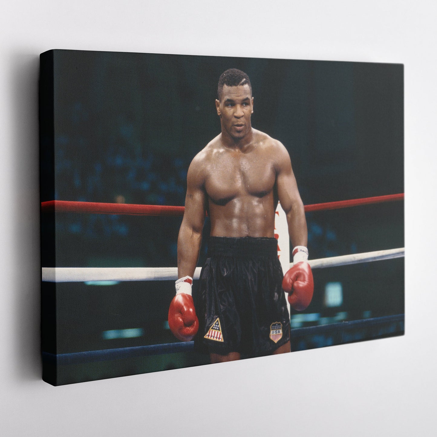 Mike Tyson Canvas – Iron Mike Boxing Wall Art Print