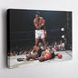 Muhammad Ali vs Sonny Liston Canvas – Phantom Punch Boxing Wall Art