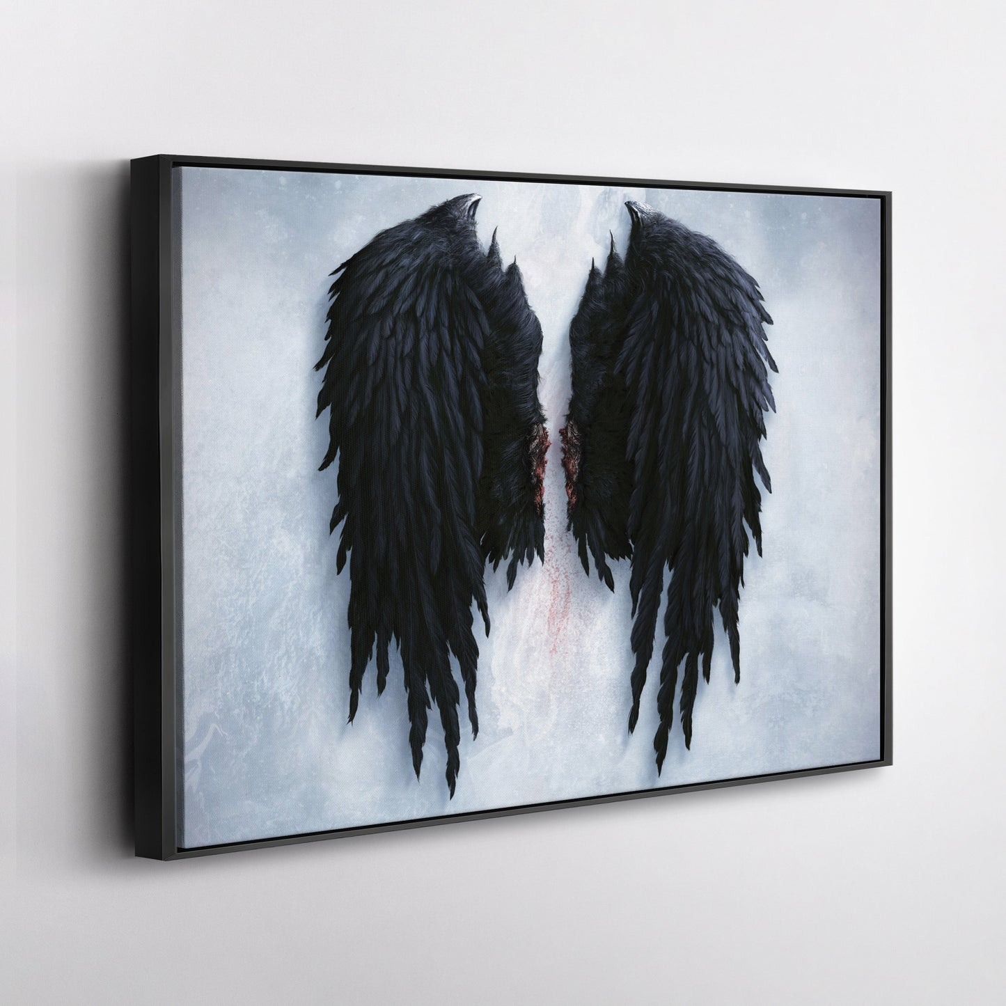 Banksy Angel Wings Canvas – Urban Street Art for Home Decor