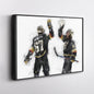 Max Pacioretty & Mark Stone Canvas Art – Vegas Golden Knights Wall Decor