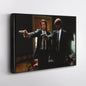 Pulp Fiction Canvas – Vincent & Jules Gangsta Movie Wall Art for Home Decor